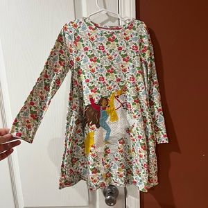 Mini Boden horse tunic dress